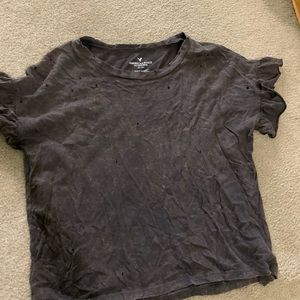 Distressed t shirt